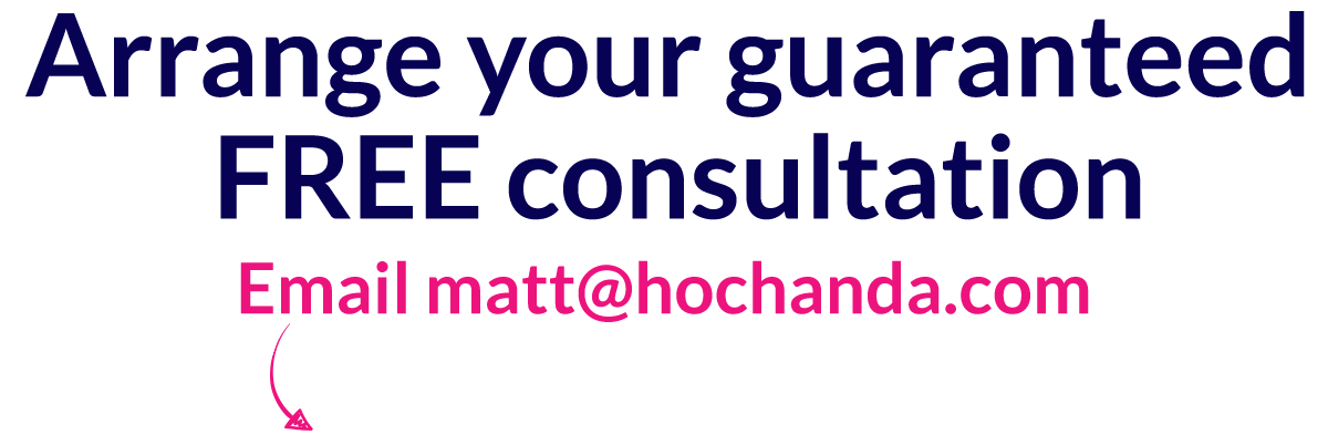 Arrange your guaranteed free consultation